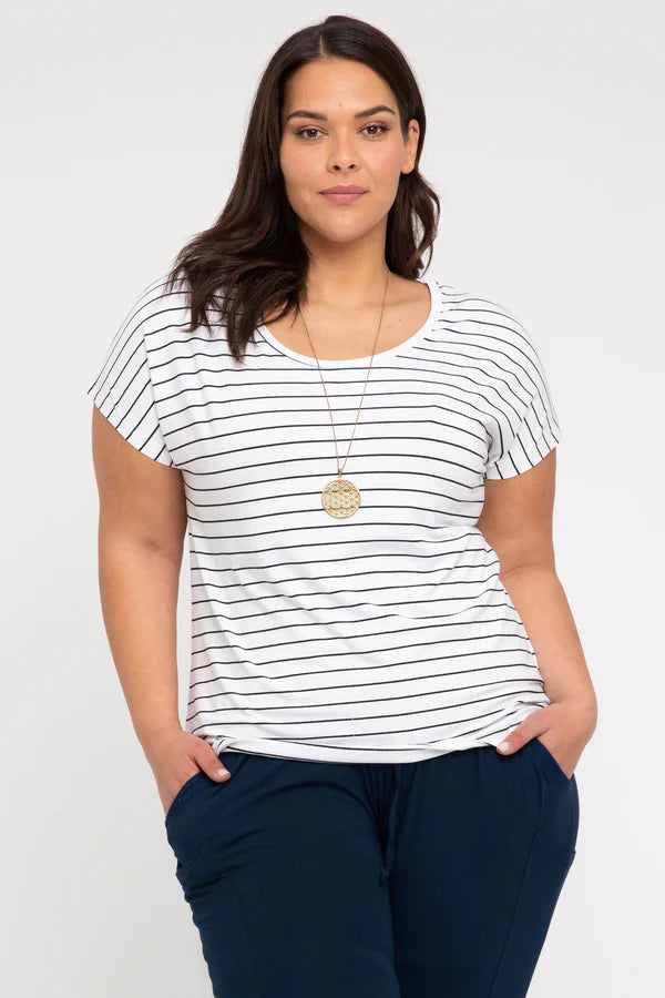 Organic Bamboo Eadie Maternity Top Top from Bamboo Body maternity store australia