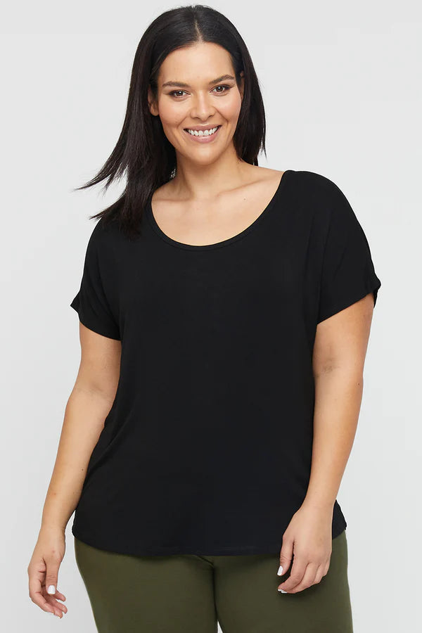 Organic Bamboo Eadie Maternity Top Top from Bamboo Body maternity store australia