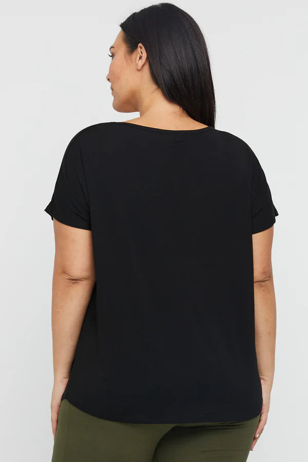 Organic Bamboo Eadie Maternity Top Top from Bamboo Body maternity store australia