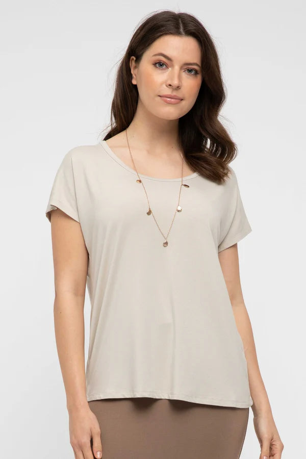 Organic Bamboo Eadie Maternity Top Top from Bamboo Body maternity store australia