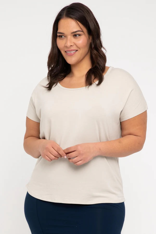 Organic Bamboo Eadie Maternity Top Top from Bamboo Body maternity store australia