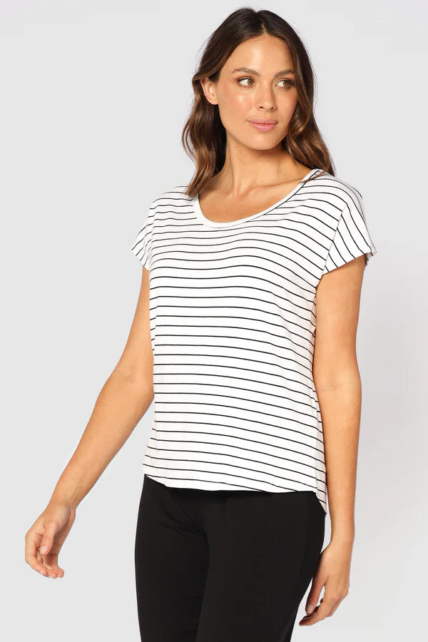 Organic Bamboo Eadie Maternity Top Top from Bamboo Body maternity store australia