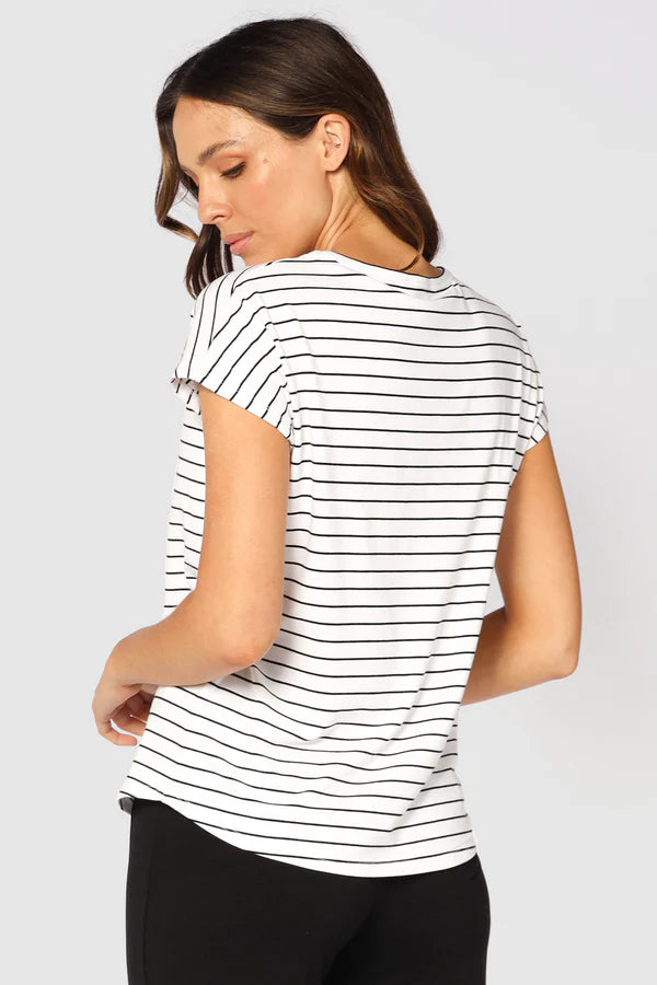 Organic Bamboo Eadie Maternity Top Top from Bamboo Body maternity store australia