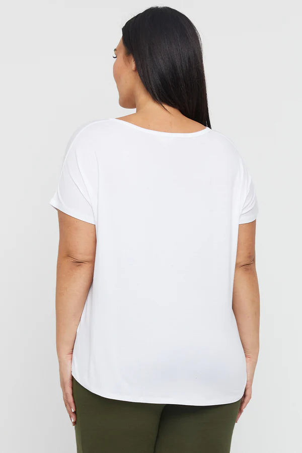 Organic Bamboo Eadie Maternity Top Top from Bamboo Body maternity store australia