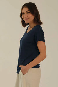 Thumbnail for Organic Bamboo Eadie Maternity Top Top from Bamboo Body maternity store australia