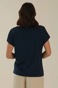 Thumbnail for Organic Bamboo Eadie Maternity Top Top from Bamboo Body maternity store australia