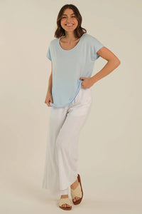 Thumbnail for Organic Bamboo Eadie Maternity Top Top from Bamboo Body maternity store australia