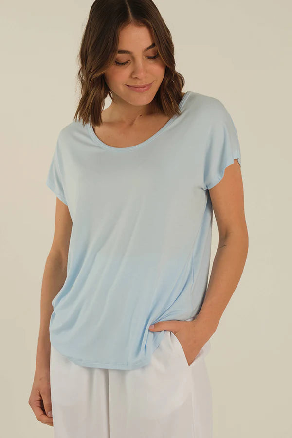 Organic Bamboo Eadie Maternity Top Top from Bamboo Body maternity store australia