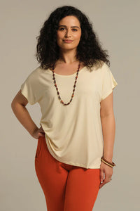 Thumbnail for Organic Bamboo Eadie Maternity Top Top from Bamboo Body maternity store australia