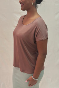 Thumbnail for Organic Bamboo Eadie Maternity Top Top from Bamboo Body maternity store australia