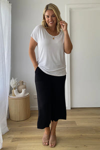 Thumbnail for Organic Bamboo Eadie Maternity Top Top from Bamboo Body maternity store australia