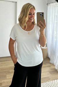 Thumbnail for Organic Bamboo Eadie Maternity Top Top from Bamboo Body maternity store australia