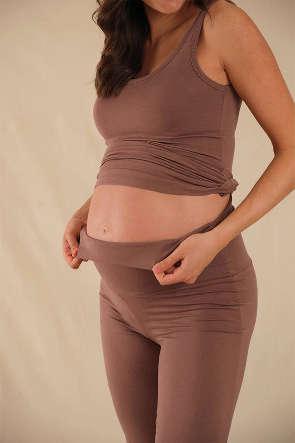 Organic Bamboo Essential Maternity Pants Pants from Bamboo Body maternity store australia