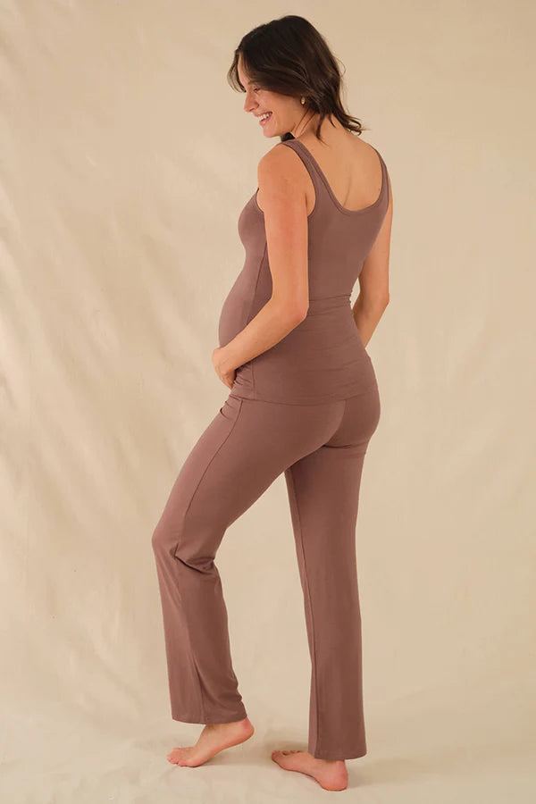 Organic Bamboo Essential Maternity Pants Pants from Bamboo Body maternity store australia