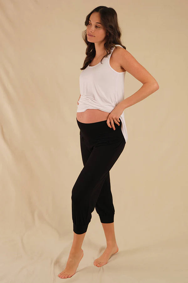 Organic Bamboo Summer Slouch Maternity Pant Pants from Bamboo Body maternity store australia