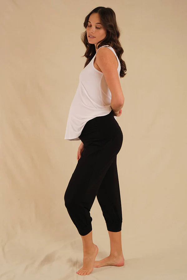 Organic Bamboo Summer Slouch Maternity Pant Pants from Bamboo Body maternity store australia