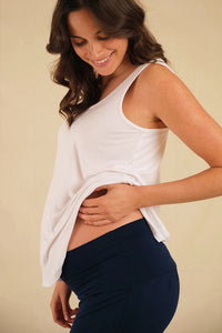 Thumbnail for Organic Bamboo Summer Slouch Maternity Pant Pants from Bamboo Body maternity store australia