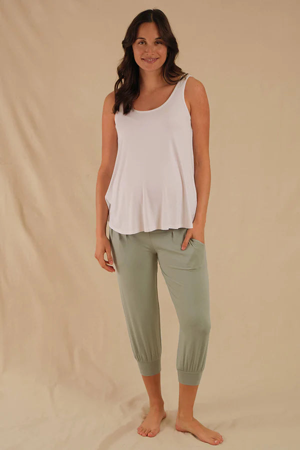 Organic Bamboo Summer Slouch Maternity Pant Pants from Bamboo Body maternity store australia