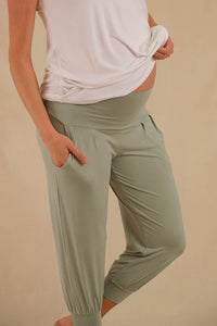 Organic Bamboo Summer Slouch Maternity Pant Pants from Bamboo Body maternity store australia