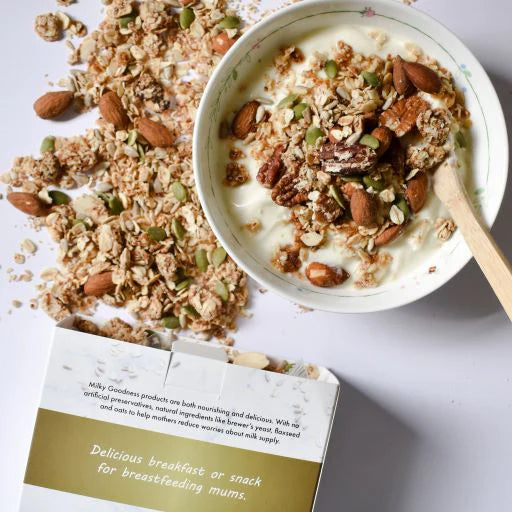 Nutty Nuts Lactation Granola Lactation Granola from Milky Goodness maternity store australia