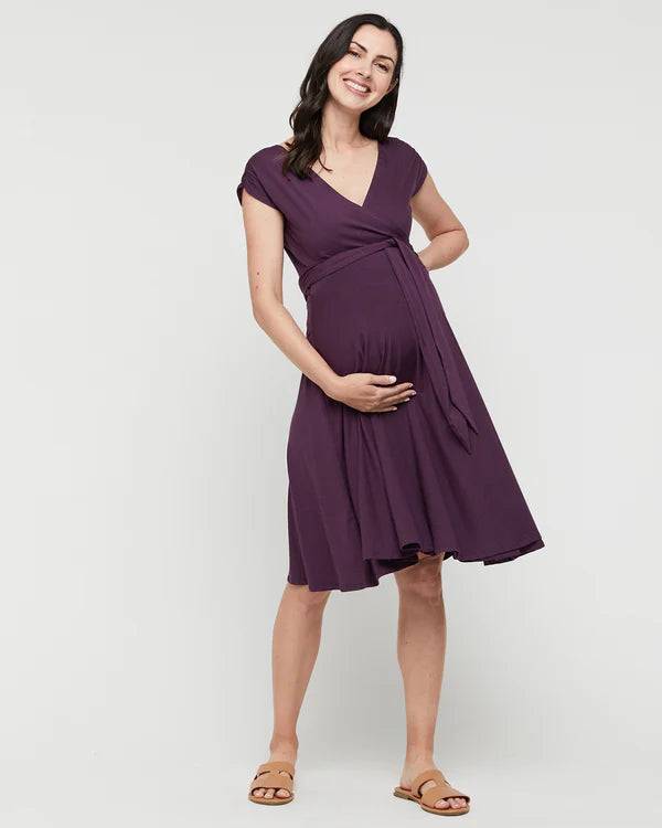 Organic Bamboo Maternity Wrap Dress Dress from Bamboo Body maternity store australia