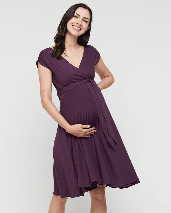 Organic Bamboo Maternity Wrap Dress Dress from Bamboo Body maternity store australia