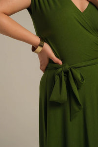 Thumbnail for Organic Bamboo Maternity Wrap Dress Dress from Bamboo Body maternity store australia