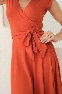 Thumbnail for Organic Bamboo Maternity Wrap Dress Dress from Bamboo Body maternity store australia